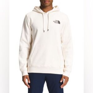 The North Face Men's Cream Hoodie Size L